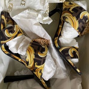 Size 41 limited release Fendace Collab Collection by Fendi & Versace.